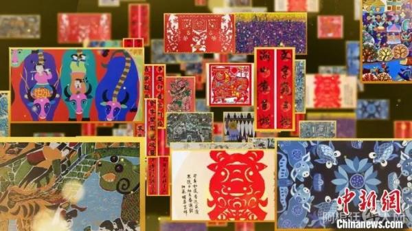 资料图：布鲁塞尔中国文化中心，年俗文化板块展览