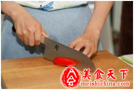 三文鱼彩椒串